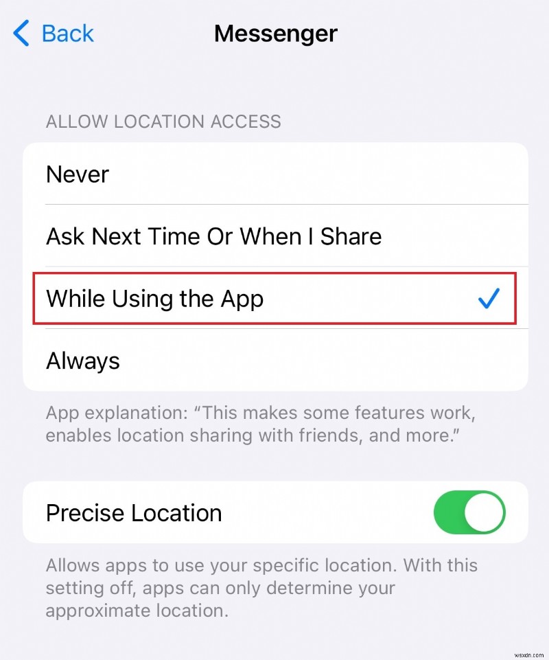 iPhone의 Facebook 메신저에서 누락된 마켓플레이스 메시지를 해결하는 방법 