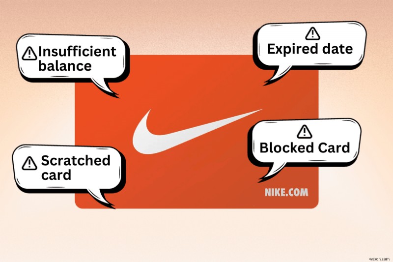 Nike 기프트 카드 문제 해결:일반적인 오류에 대한 빠른 해결 방법 