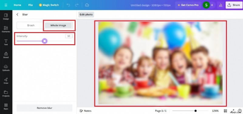 Canva 배경 흐리게 처리하기:사진, 비디오, 얼굴을 위한 단계별 가이드 