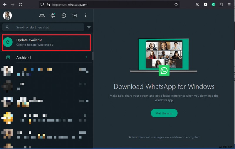 WhatsApp 웹에서 복사-붙여넣기 문제를 해결하는 방법 – 단계별 수정 