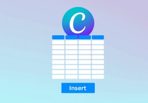 Master Canva 표:삽입 및 편집에 대한 단계별 가이드 