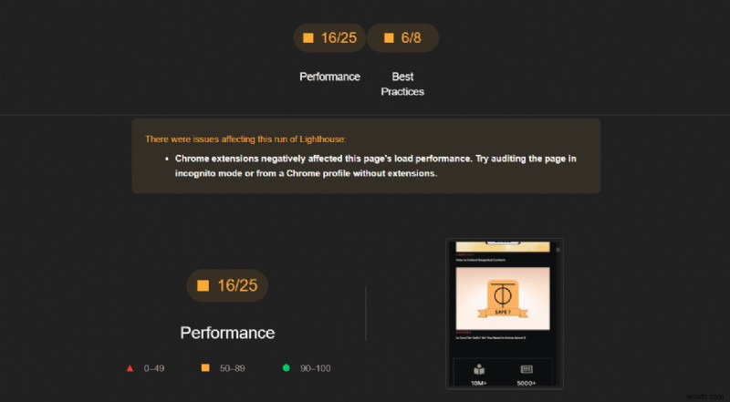 Master Google Lighthouse:사이트 성능 테스트 및 최적화 