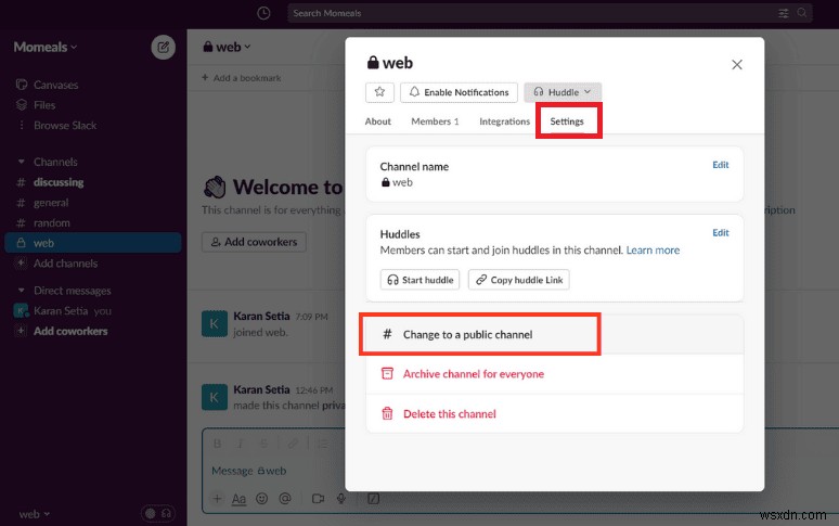 비공개 Slack 채널을 공개 포럼으로 전환:단계별 가이드 