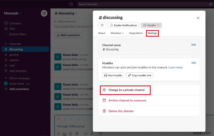 비공개 Slack 채널을 공개 포럼으로 전환:단계별 가이드 