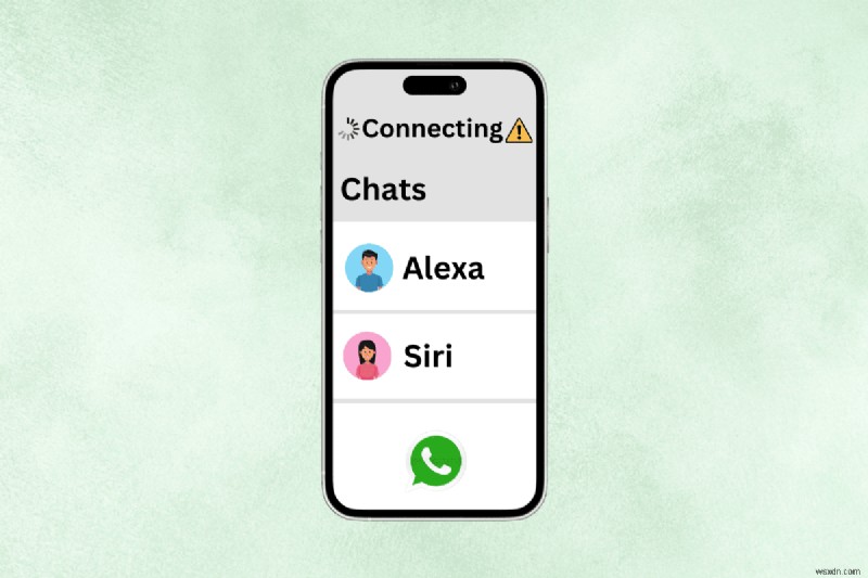 iPhone의  연결 중 에서 WhatsApp이 멈추는 문제 수정 – 빠른 문제 해결 가이드 