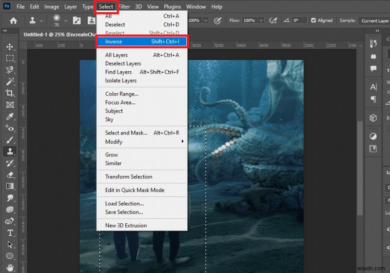 마스터 Photoshop 선택:바로가기를 사용하거나 사용하지 않고 선택 항목을 반전시키는 입증된 3가지 방법 