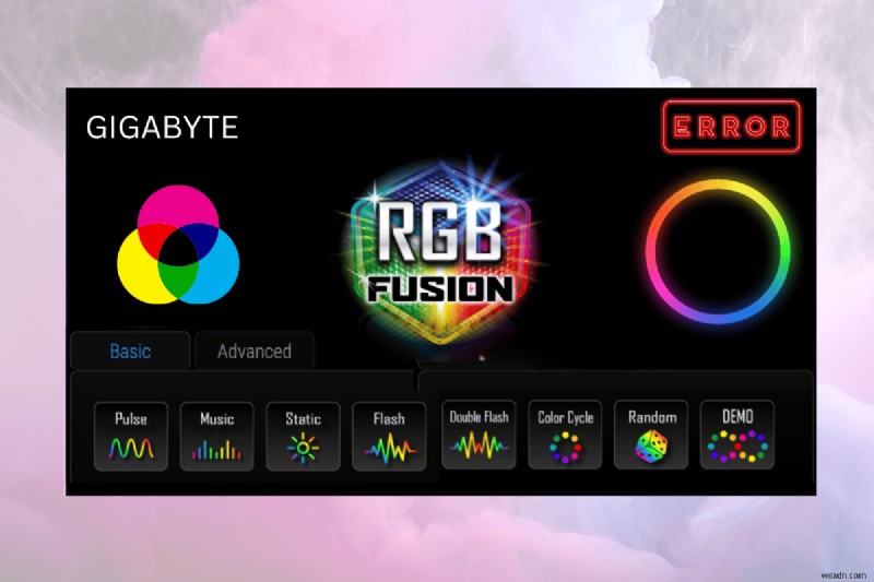 Gigabyte RGB Fusion 문제 해결:빠른 문제 해결 가이드 