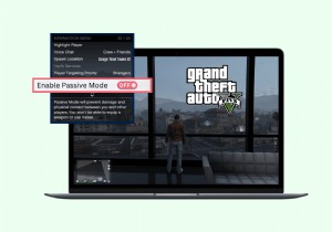 PC, Xbox, PlayStation에서 GTA V 패시브 모드 비활성화 