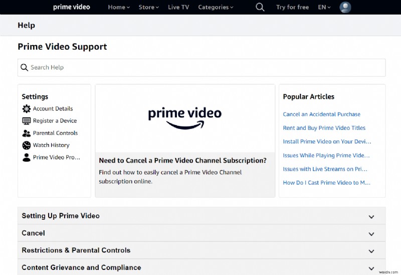 Amazon Prime Video 오류 7031 수정:스트리밍 복원을 위한 빠른 단계 