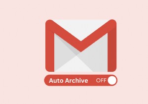 Gmail의 자동 보관 기능 비활성화:단계별 가이드 