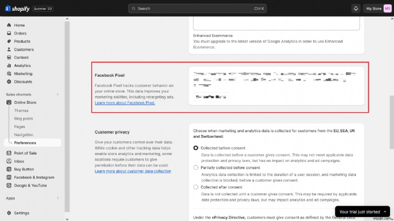 Shopify 스토어에서 메타 픽셀을 제거하기 위한 단계별 가이드 