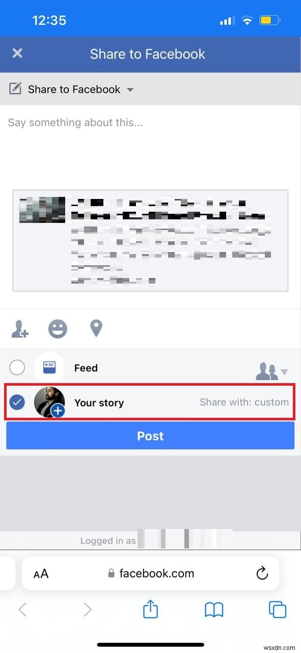 iPhone에서 Facebook 스토리에 링크 추가:단계별 가이드 