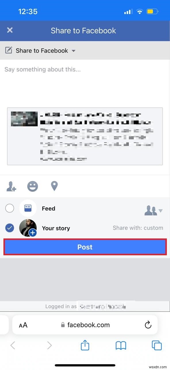 iPhone에서 Facebook 스토리에 링크 추가:단계별 가이드 