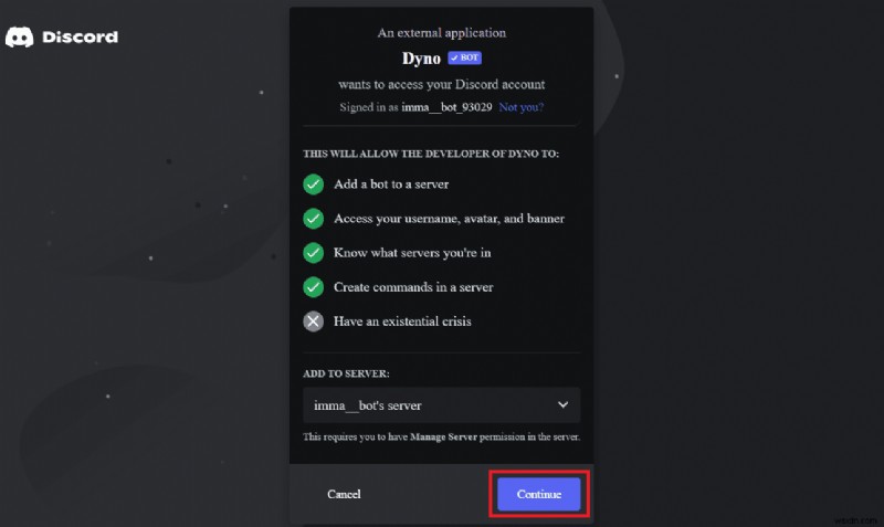 Discord에 Dyno Bot 추가 및 최대화:단계별 가이드 