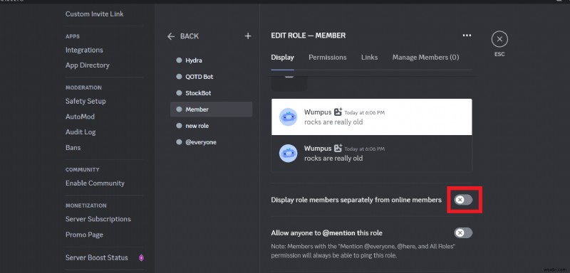 Discord 역할 관리 마스터:커뮤니티 구성, 참여 및 성장 