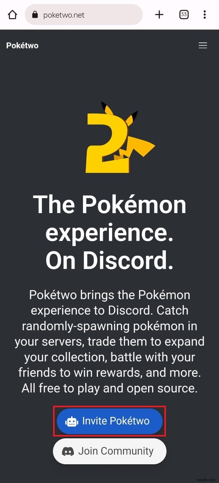 Discord 서버에 Pokétwo Bot 추가:단계별 가이드 