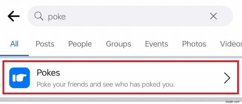 단계별 가이드:Facebook 앱에서 친구 찌르기 