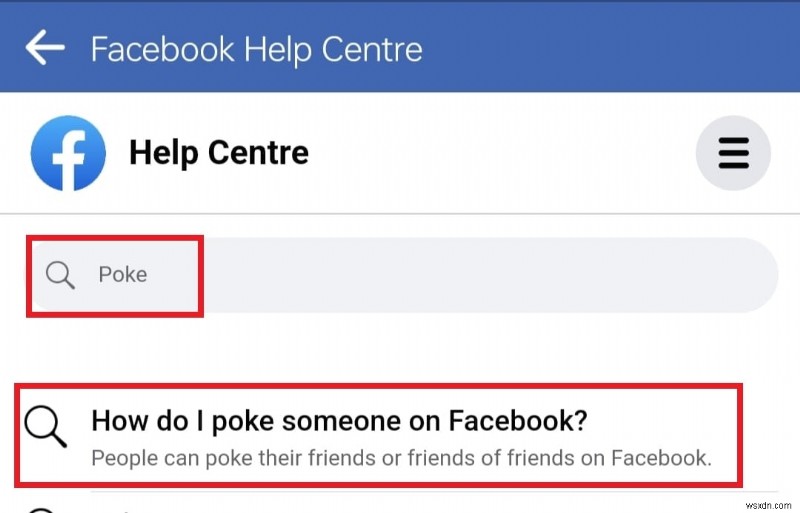 단계별 가이드:Facebook 앱에서 친구 찌르기 