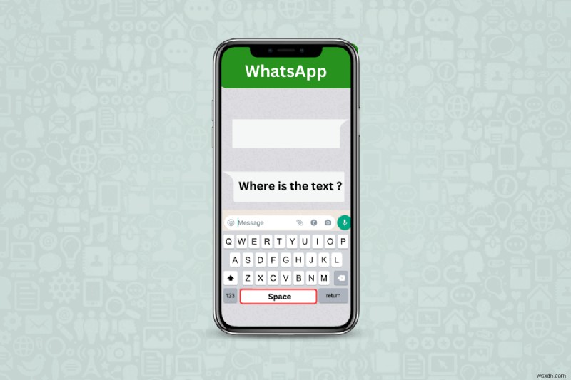 WhatsApp iPhone에서 빈 메시지 보내기:간단한 단계 및 팁 