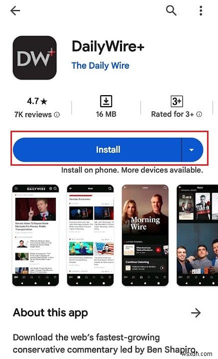 스마트 TV에서 DailyWire+ 시청:Samsung 등을 위한 간편한 가이드 