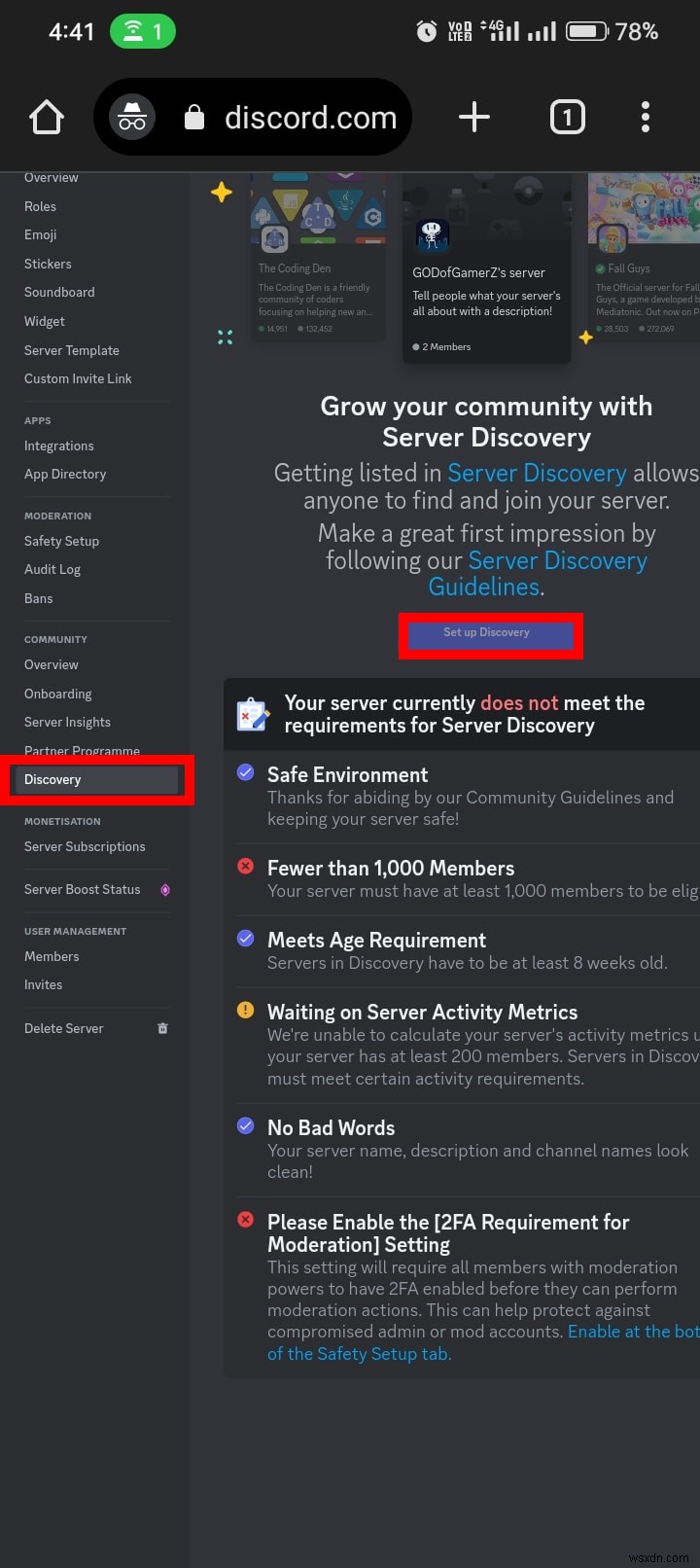 Discord 서버를 공개로 전환:커뮤니티 확장을 위한 단계별 가이드 