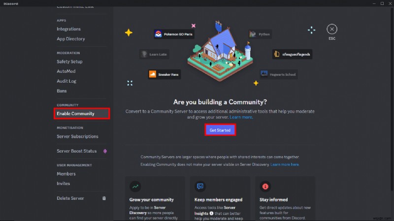Discord 서버를 공개로 전환:커뮤니티 확장을 위한 단계별 가이드 