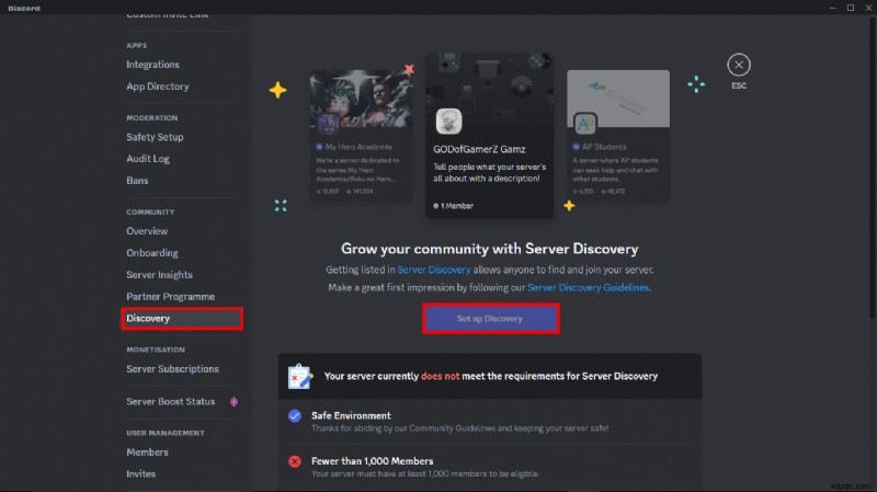 Discord 서버를 공개로 전환:커뮤니티 확장을 위한 단계별 가이드 