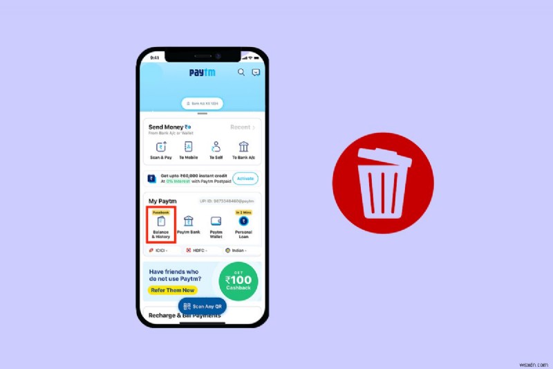 Paytm 거래 내역을 안전하게 제거:단계별 가이드 