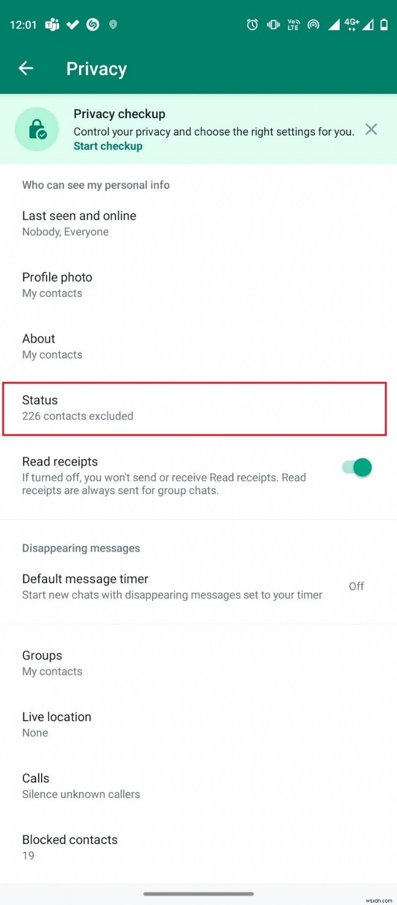 WhatsApp 상태 개인 정보 보호 마스터:특정 연락처에 대한 업데이트 숨기기 또는 표시 