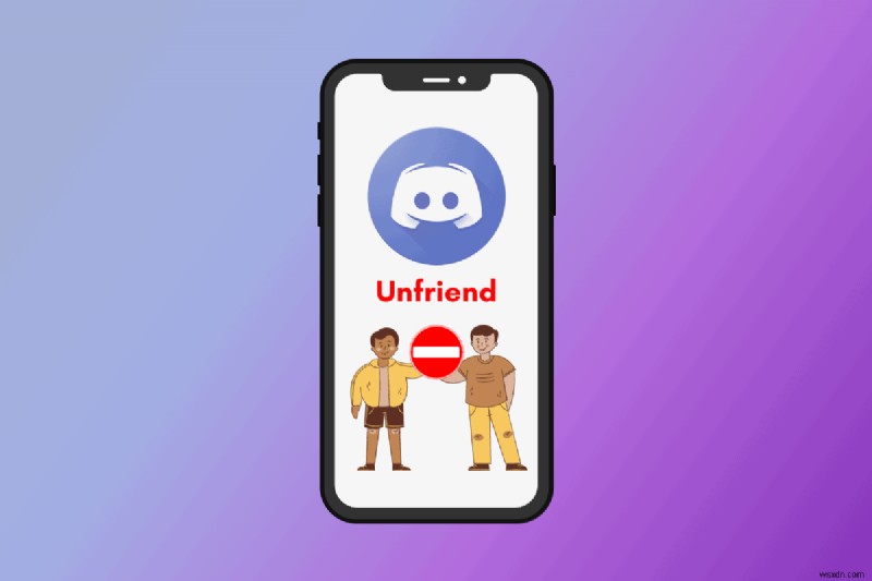 Discord의 Android 앱에서 사용자를 친구 해제하는 방법에 대한 단계별 가이드 