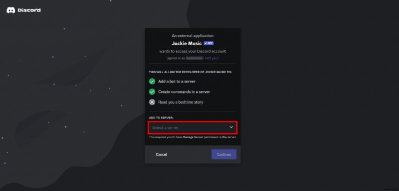 Discord 서버에 Jockie Music Bot 추가 – 단계별 가이드 