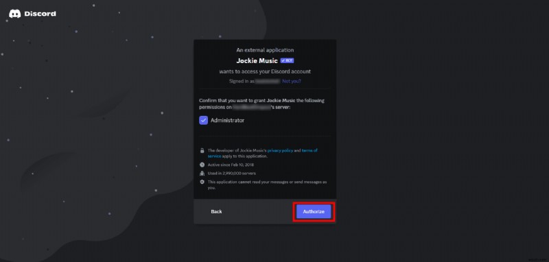 Discord 서버에 Jockie Music Bot 추가 – 단계별 가이드 