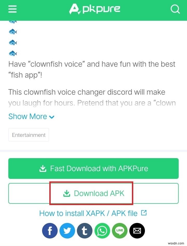 Android용 Clownfish 보이스 체인저 다운로드 – 단계별 가이드 