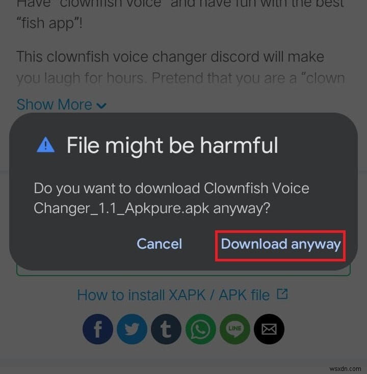 Android용 Clownfish 보이스 체인저 다운로드 – 단계별 가이드 