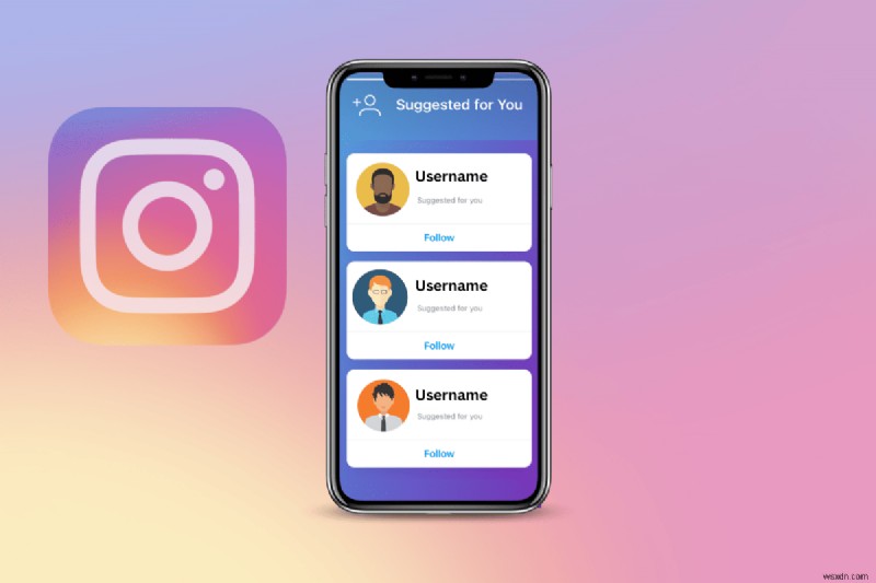 Instagram 추천 계정에 프로필을 표시하는 방법 
