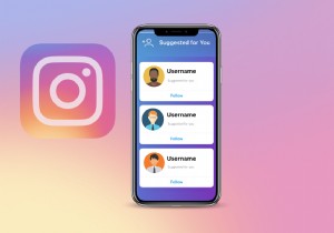 Instagram 추천 계정에 프로필을 표시하는 방법 
