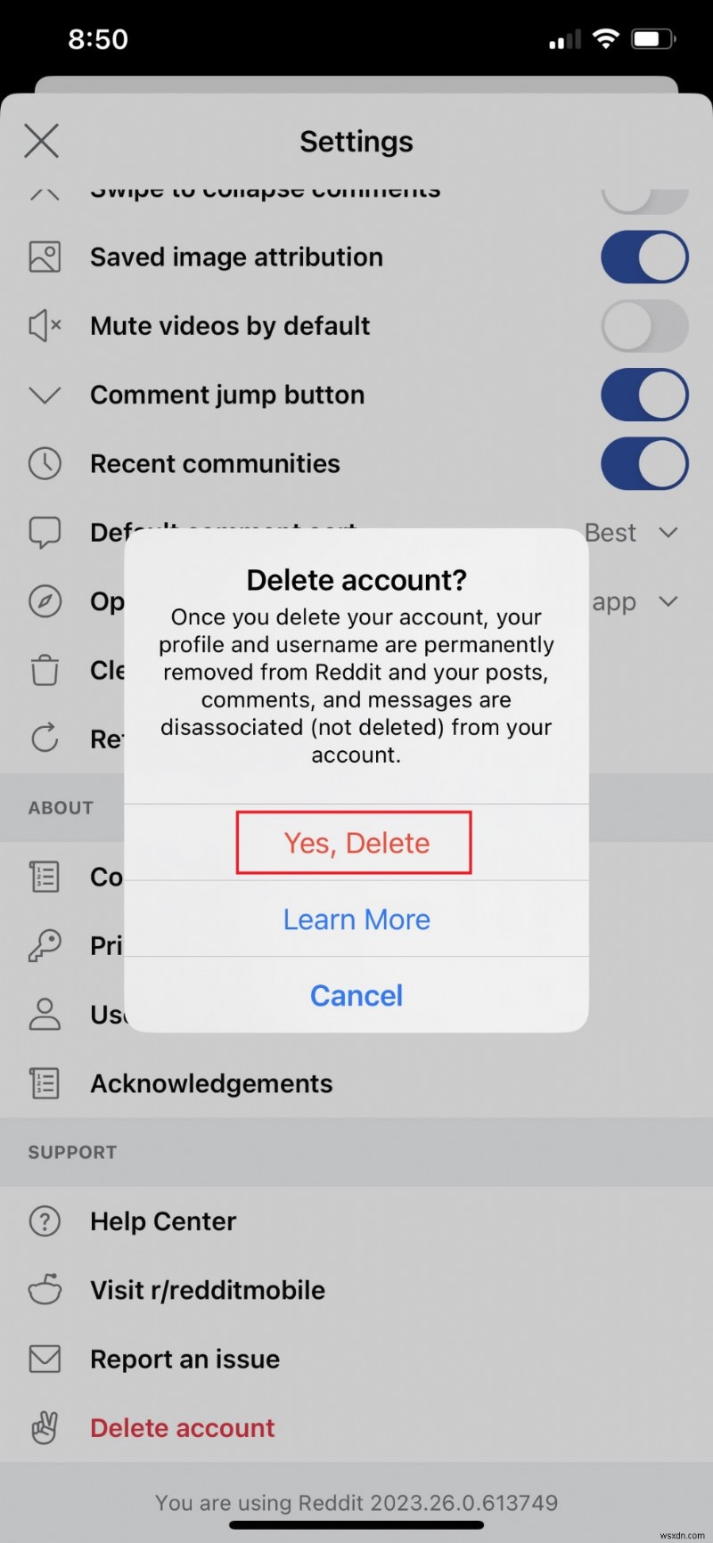 iPhone에서 Reddit 계정 삭제 – 보안 및 단계별 지침 