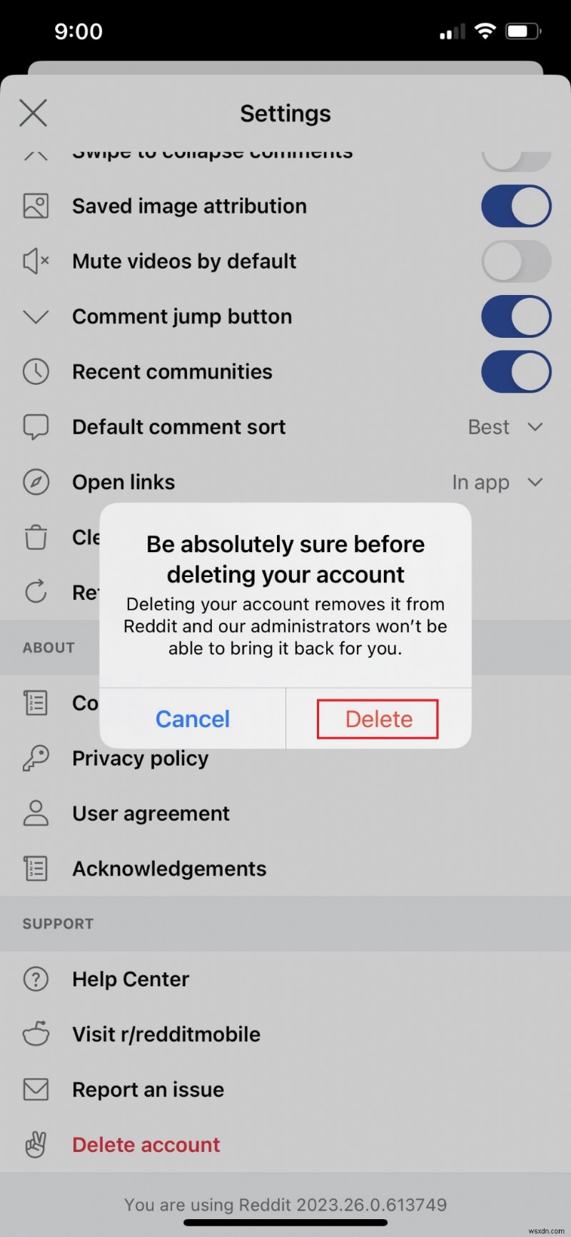iPhone에서 Reddit 계정 삭제 – 보안 및 단계별 지침 