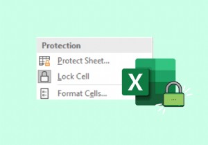 전체 시트를 잠그지 않고 Excel 2010/2016에서 개별 셀을 보호합니다. 