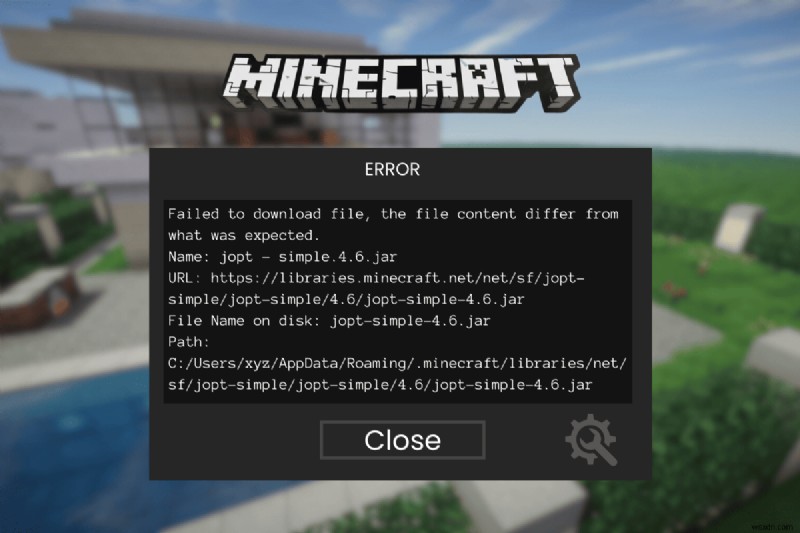 Minecraft의  파일 다운로드 실패  오류에 대한 9가지 빠른 수정 