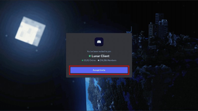Lunar 클라이언트를 Discord에 연결:단계별 가이드 