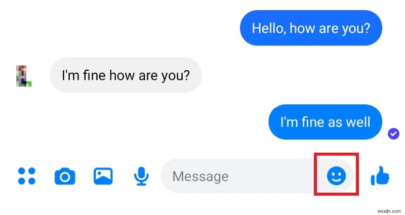 Facebook 메신저에서 이모티콘 피부 톤을 변경하는 방법 