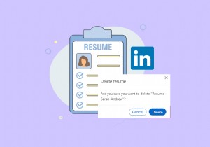 LinkedIn에서 이력서를 쉽게 제거 – 단계별 가이드 