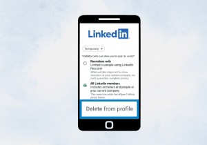 링크드인(LinkedIn) 모바일 앱에서  Open to Work  기능 끄는 방법 – 단계별 완벽 가이드