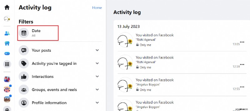 Facebook 타임라인의 모든 날짜에 쉽게 액세스:단계별 가이드 