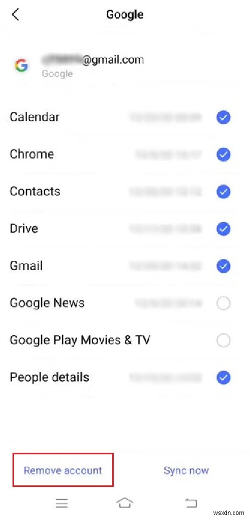Vivo 스마트폰에서 Gmail 계정을 제거하는 단계별 가이드 