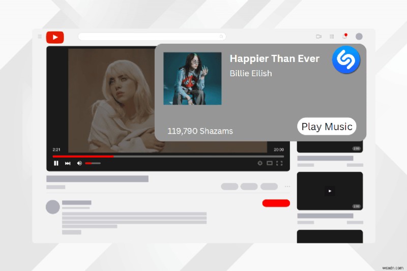 Shazam:빠른 가이드로 YouTube에서 어떤 노래든 식별하세요 