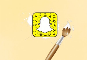 Snapchat 스토리에 멋진 흰색 잉크 추가 - 단계별 가이드 