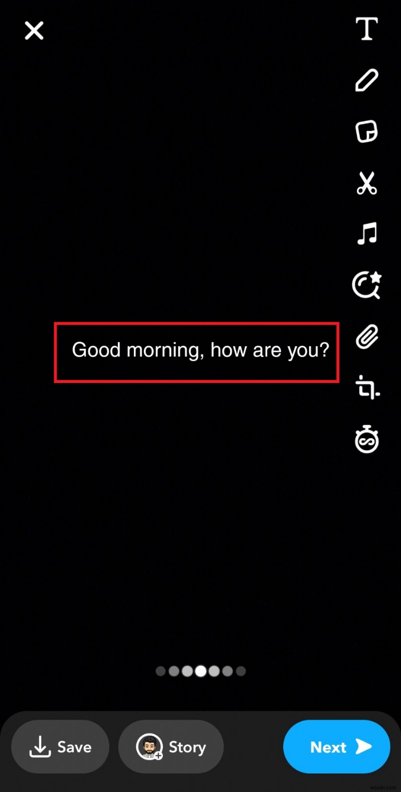 Snapchat 스토리에 멋진 흰색 잉크 추가 - 단계별 가이드 