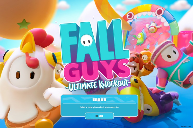 Fall Guys  로그인 실패  오류 수정 – 빠른 연결 문제 해결 가이드 